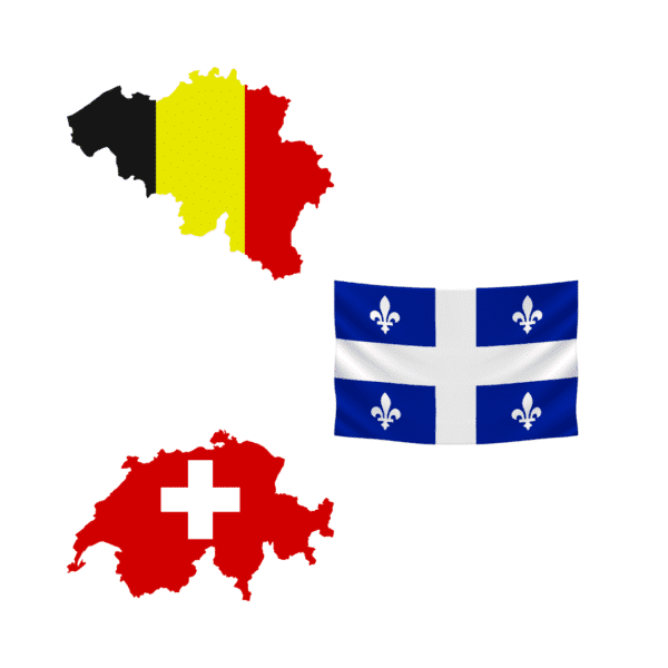Understand Belgian, Swiss and Québécois French